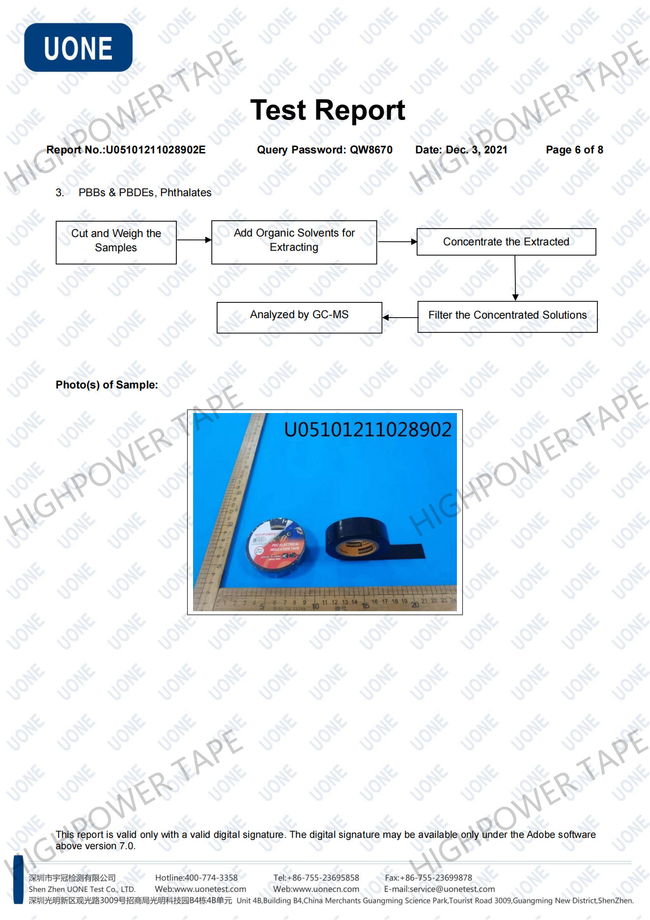 TEST REPORT 